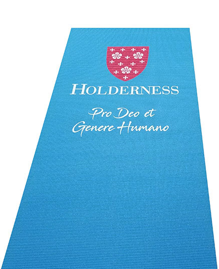 custom printed yoga mat